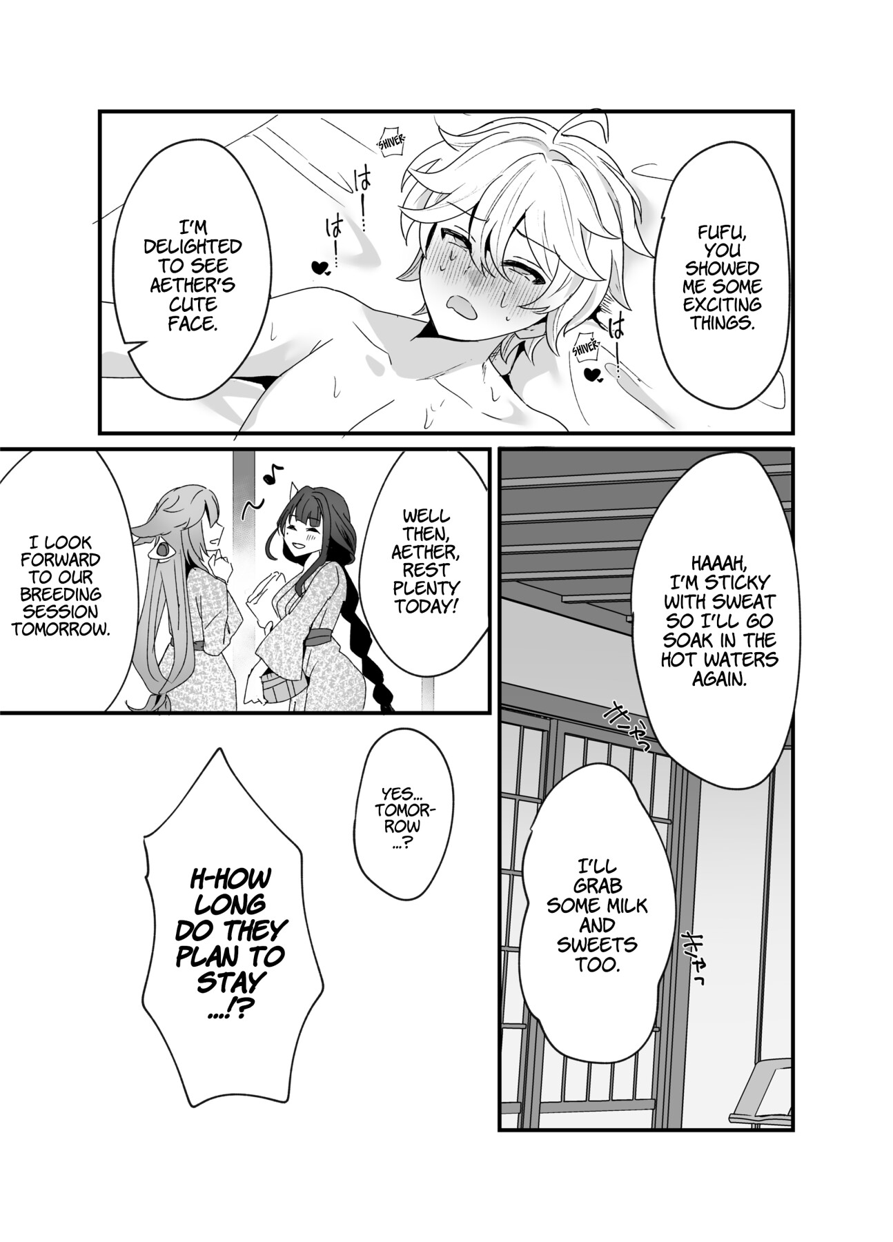 Hentai Manga Comic-A Steamy Hot Spring Vacation In Inazuma-Read-28